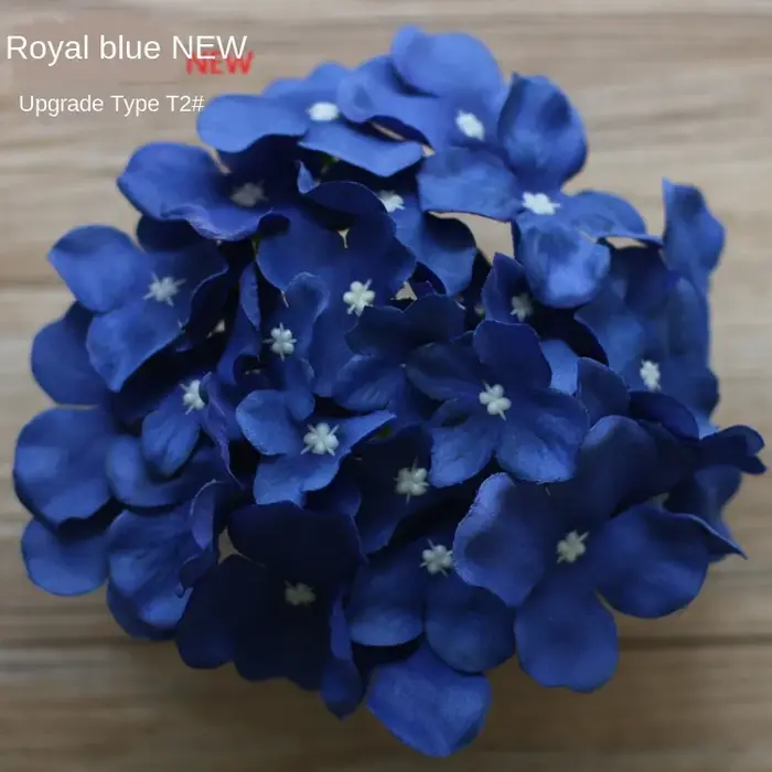Roses artificielles série bleue, branches de haute qualité, fausses fleurs, accessoires de décoratio