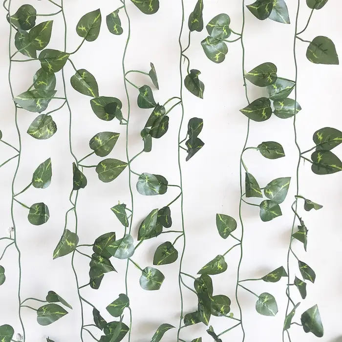 Plantes vertes artificielles suspendues 210cm
