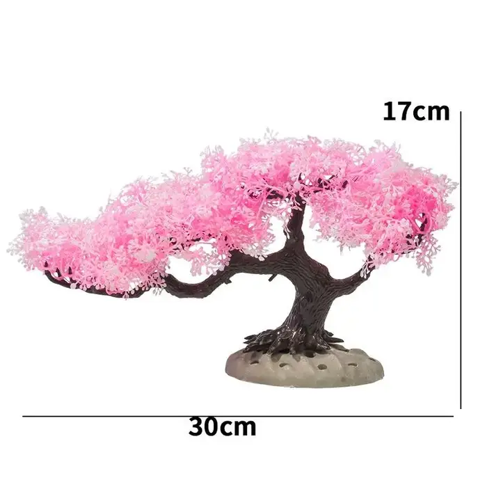 Nouveau arbre simulé décoration d'aquarium Aquarium plante en plastique Simulation artificielle plantes d'eau