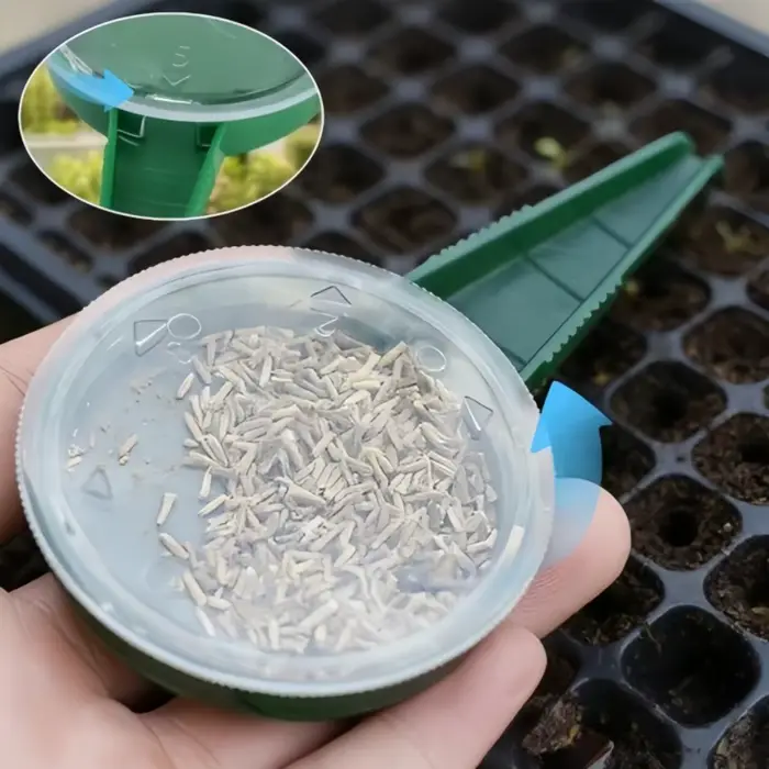 Semoir portable multifonctionnel réglable pour la plantation de légumes et de fleurs