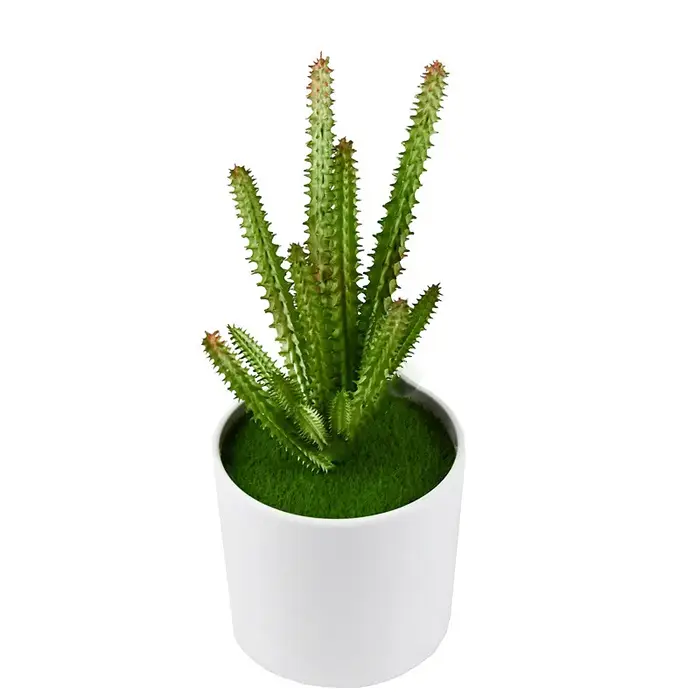 Plante artificielle en plastique
