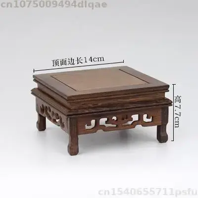 Base de Table carrée en bois