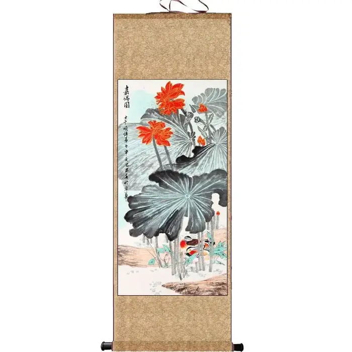 Peinture à l'encre créative élégante pour la décoration intérieure