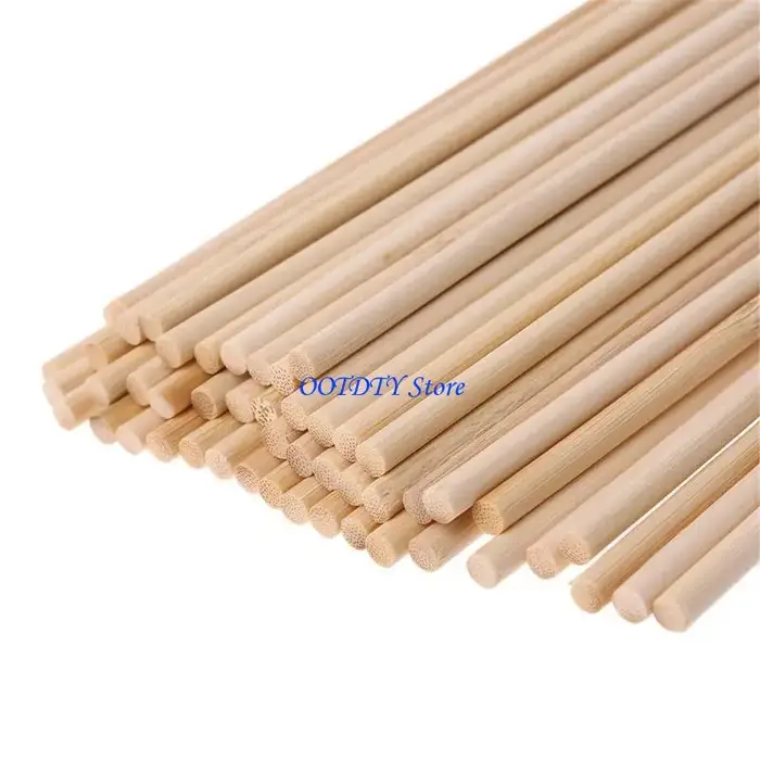 Bâtons bambou 367A, 50 pièces