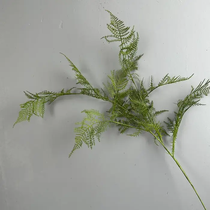 Grandes branches de plantes artificielles en fougère, fougère de Boston réaliste faite à la main, fe
