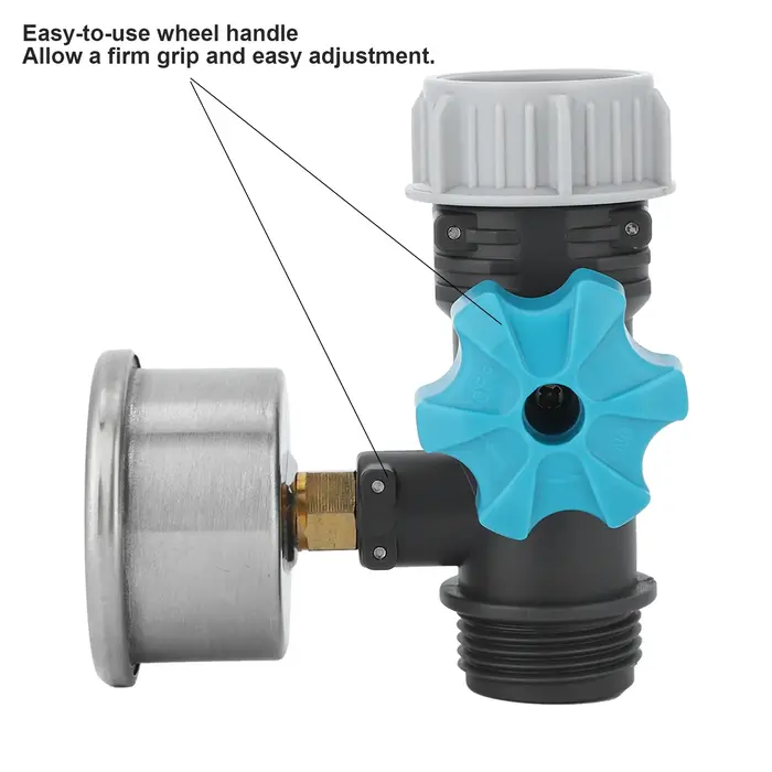 Vanne de régulation de pression d'eau réglable G3/4 pouces