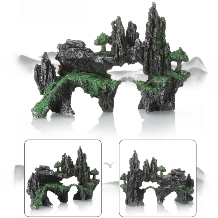 Roches décoratives pour Aquarium