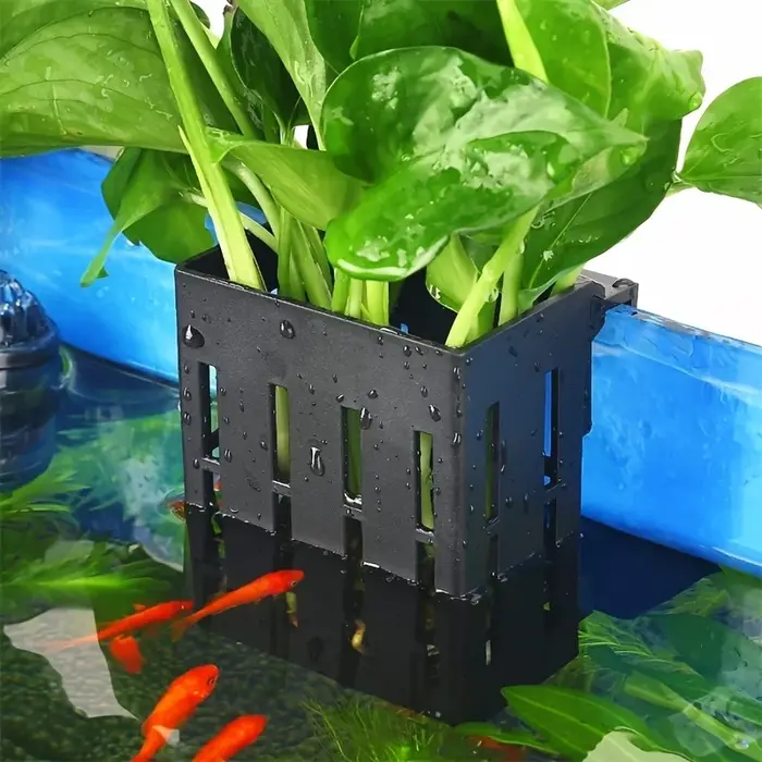 3 pièces en plastique Aquarium plante support