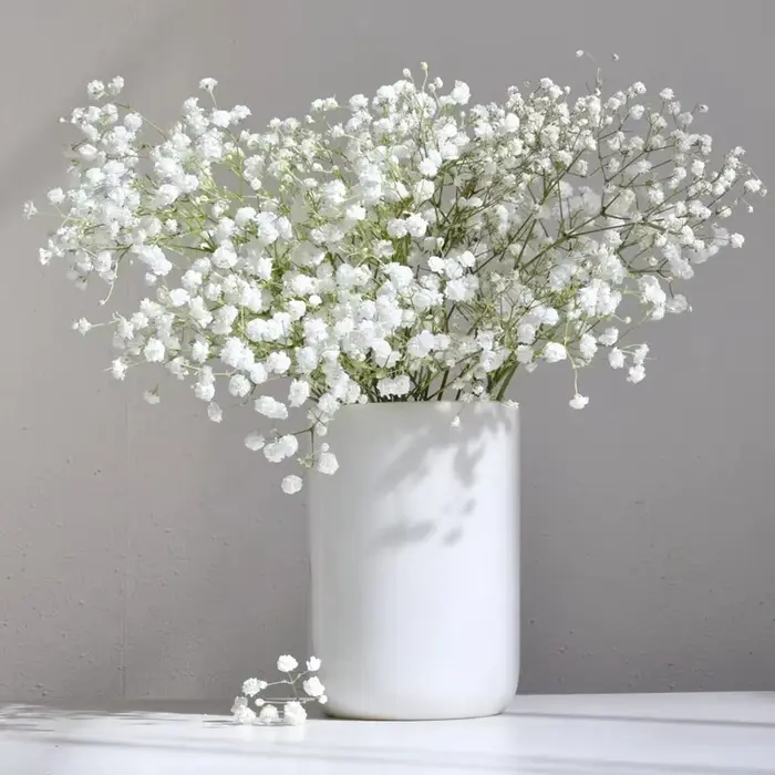 Fleur artificielle en plastique Gypsophila pour extérieur