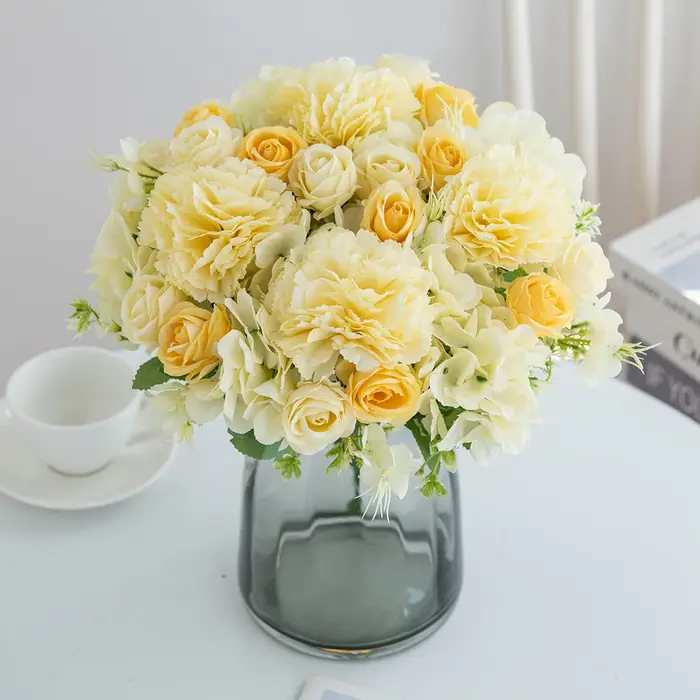 Bouquet de mariée artificiel de fleurs artificielles