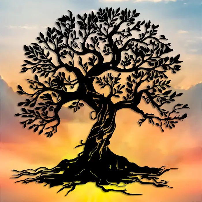 1 pièce d'art mural Arbre de Vie