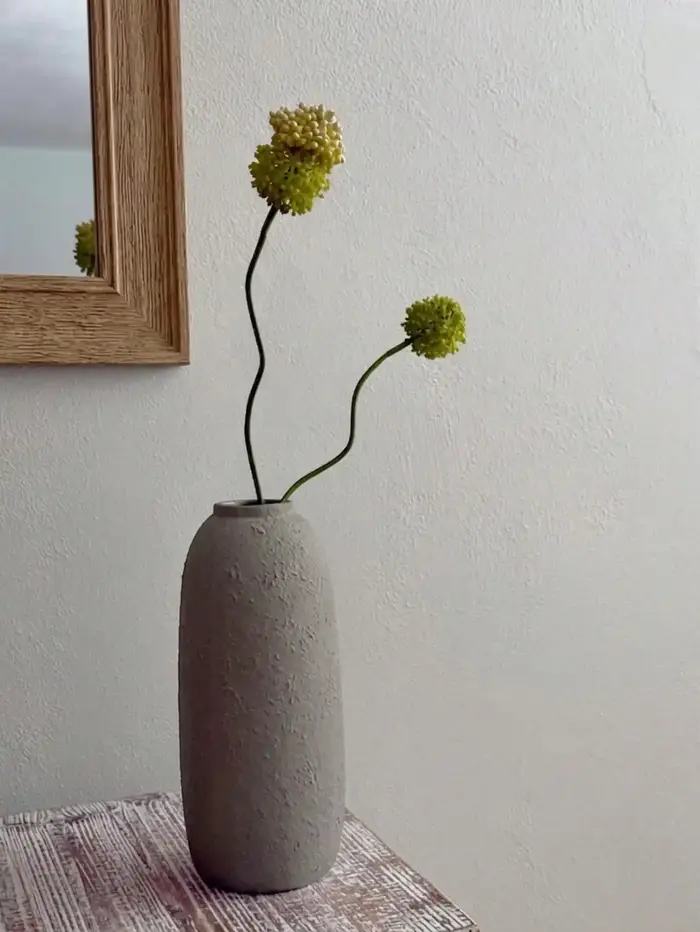 2 pièces d'alliums artificiels à 2 têtes