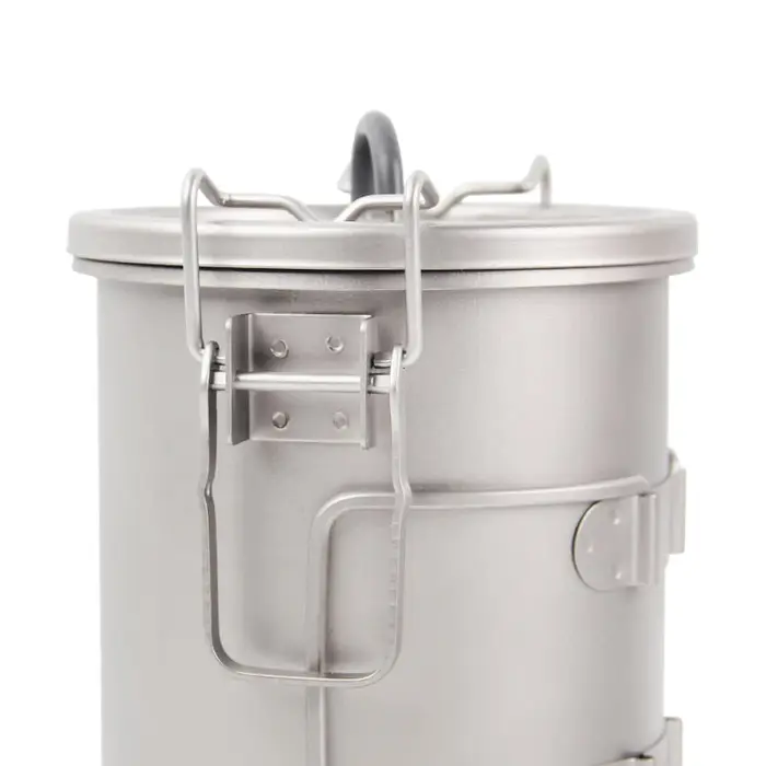 Keith – cuiseur vapeur de riz en titane 900ml