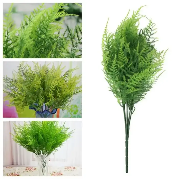 Plantes artificielles en plastique