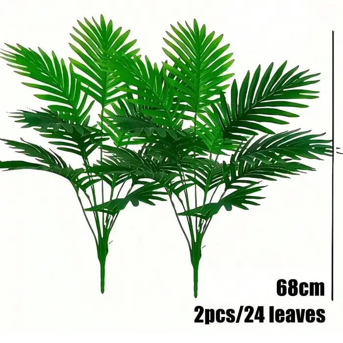 Simulation de palmier Areca à 36 feuilles, plantes vertes, grands arbres artificiels réalistes, adap