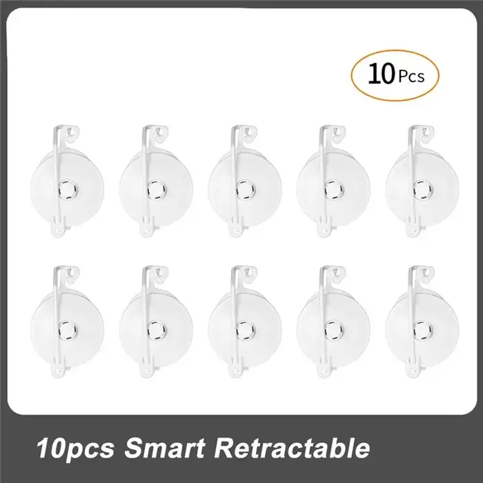 10Pcs Support de Croissance Rétractable Intelligent pour Plantes avec Bouchon