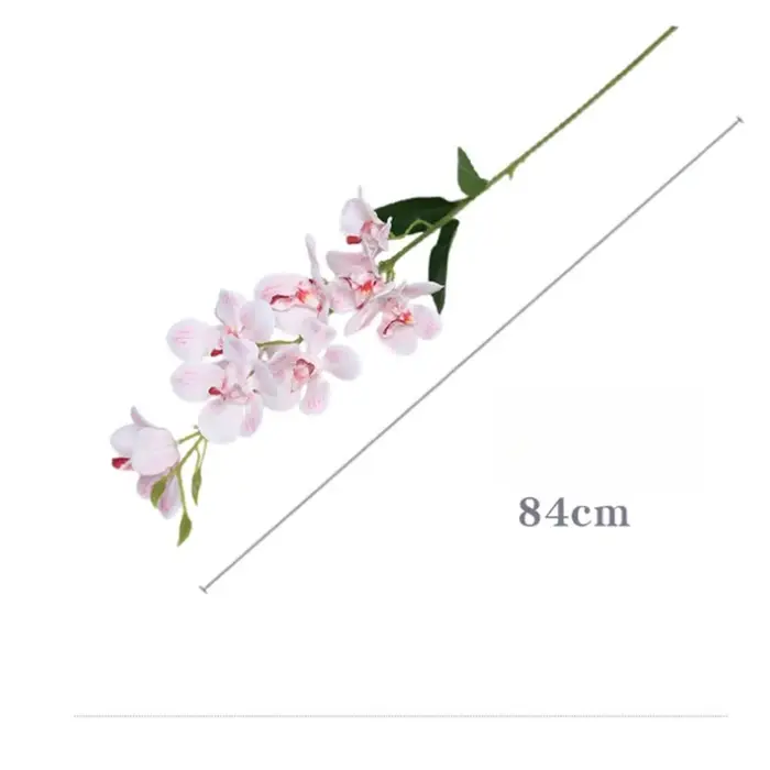 12 pièces de fleurs artificielles en soie
