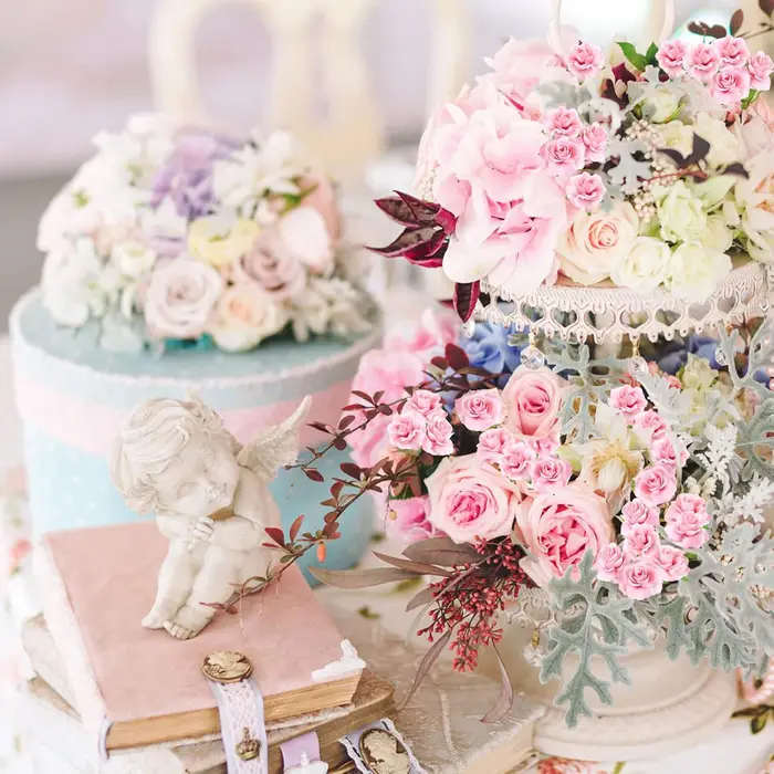 50/100pcs soie fleurs artificielles crème Rose valentine couronne de mariage maison chambre jardin Decora mariée Bouquet Scrapbook bricolage cadeaux
