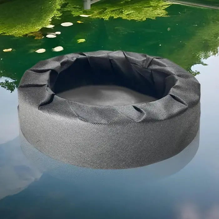 Jardinière d'étang flottant en tissu