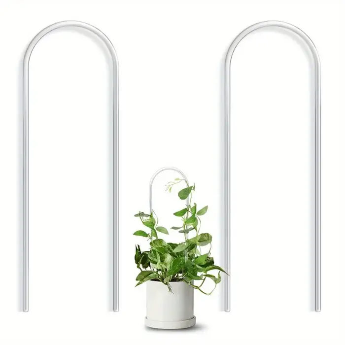 Support de plante en acrylique en forme de U de qualité supérieure