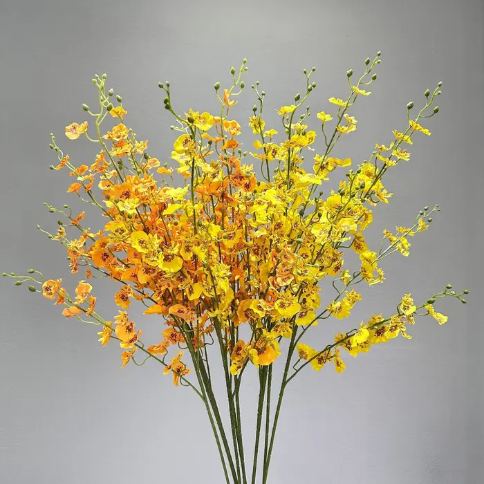 Orchidée de danse artificielle à tige unique de 40