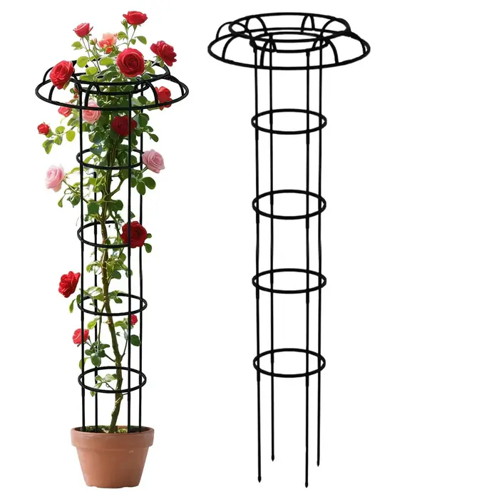 Treillis de jardin en forme de parapluie pour plantes grimpantes