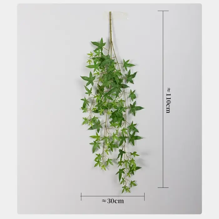 3 pièces de plantes artificielles en soie