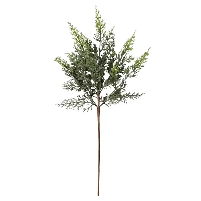 Branches de cèdre de noël, verdure de noël, pin artificiel, plante verte réaliste, décorations pour 
