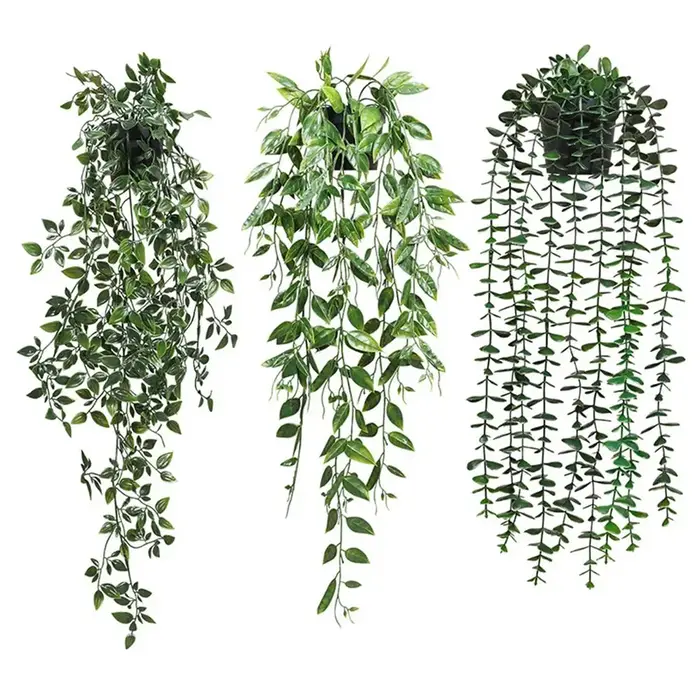 Plantes artificielles en pot pour la décoration de la maison
