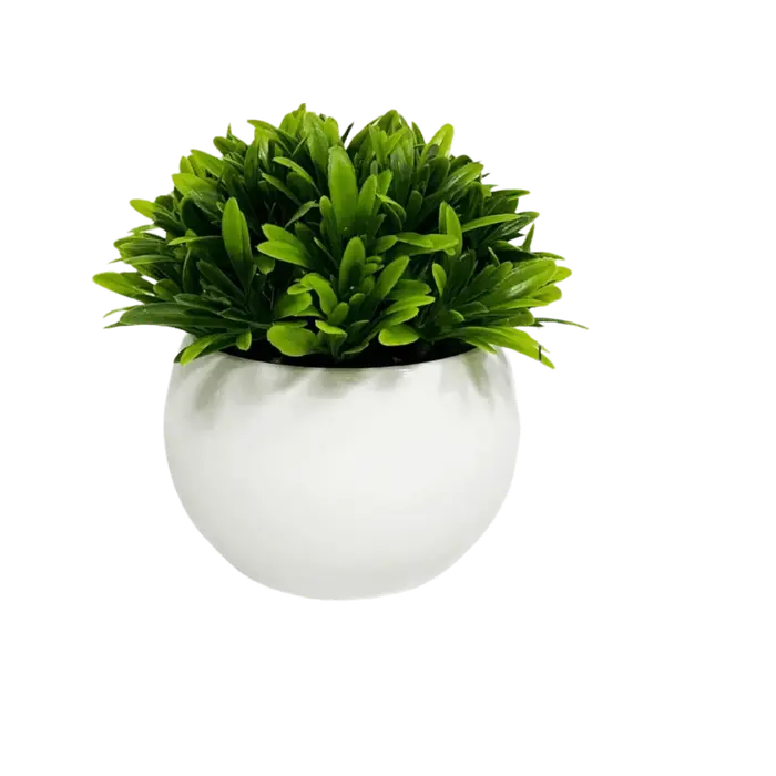 Avec Pot plantes artificielles décor extérieur Pot ornement fleur artificielle décoration de fête de mariage Miniascape bonsaï vert en Pot