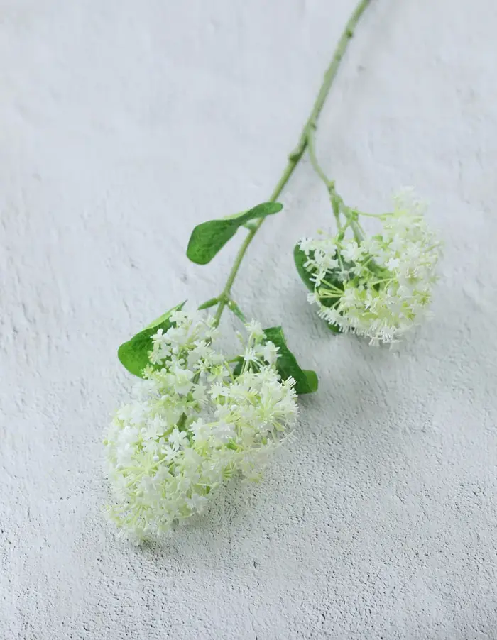 Fausses Fleurs d'Hortensia Artificielles à 2 Têtes, 5 Pièces/Lot, Décoration de Maison, Ornements Fl