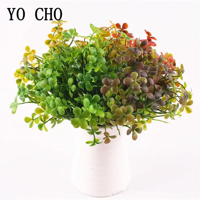 YO CHO – plantes de trèfle vert artificielles
