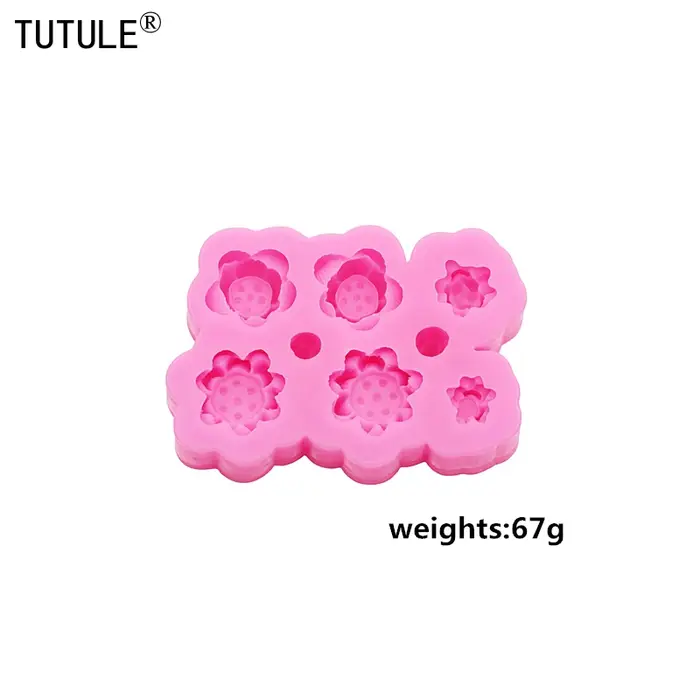 Grenouille feuilles de lotus micro paysage plantes en pot aquarium petit moule en Silicone bricolage résine accessoires