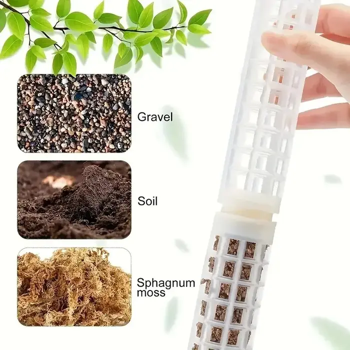 2 poteaux de mousse en plastique