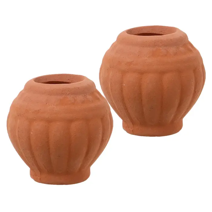 Mini bassin en terre cuite Cupidon pour femmes, 2 pièces, petits Pots de plantes, accessoires succulents, bol en argile fait à la main, mignon