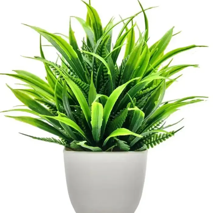 Bonsaï artificiel vert fausse plante plantes en pot décorations intérieures et extérieures de chambre à coucher de