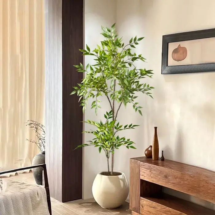 Plantes artificielles Nandina de 75 à 110 cm de hauteur