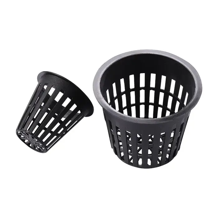 Pot en maille de colonisation hydroponique