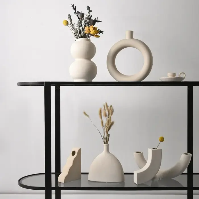 Vase d'art en céramique Simple et moderne