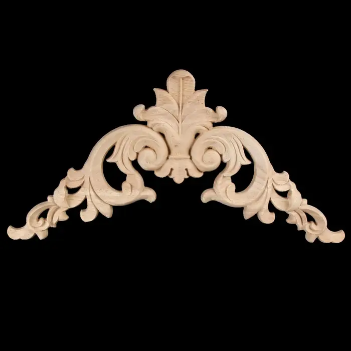 Autocollant d'angle en bois