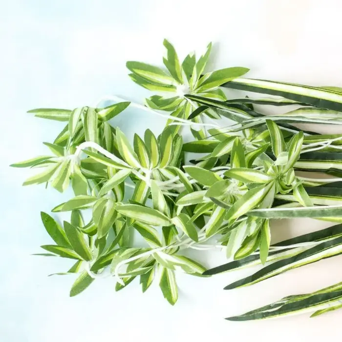Plantes vertes artificielles pour la décoration de la maison et du jardin, 5 têtes, publicité combin