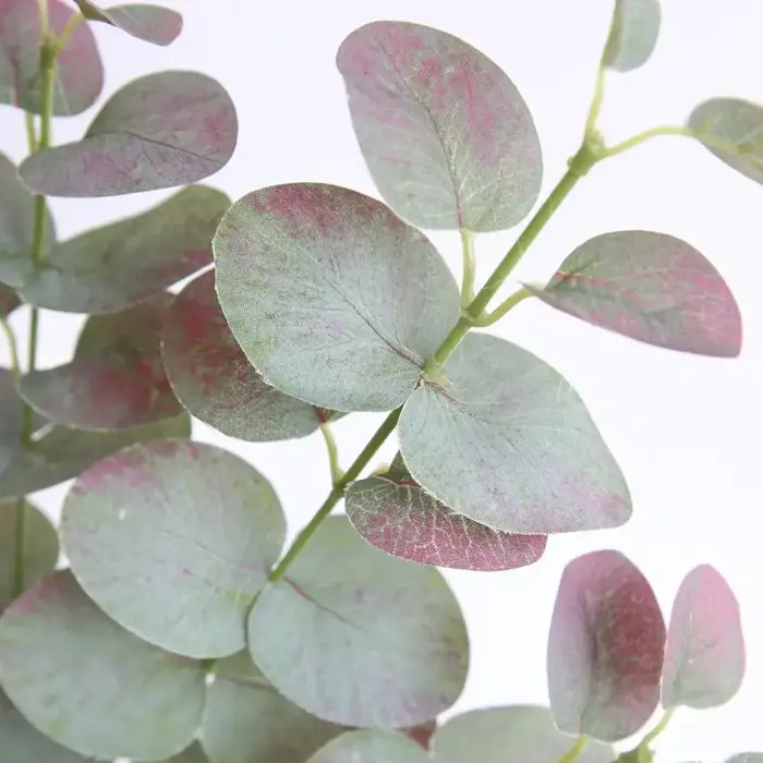 Feuilles d'eucalyptus artificielles vertes