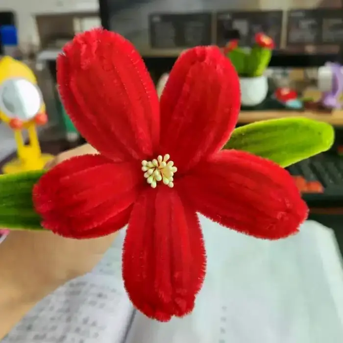 400 pièces de 2mm, mini-tiges de fleurs artificielles