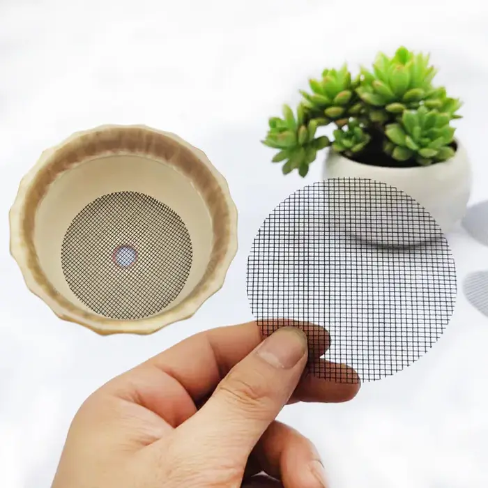 Tapis d'écran pour trous de Pot