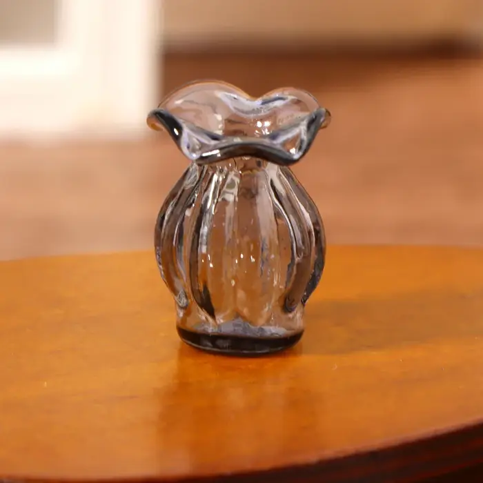 Vase l'inventaire en verre pour maison de courses