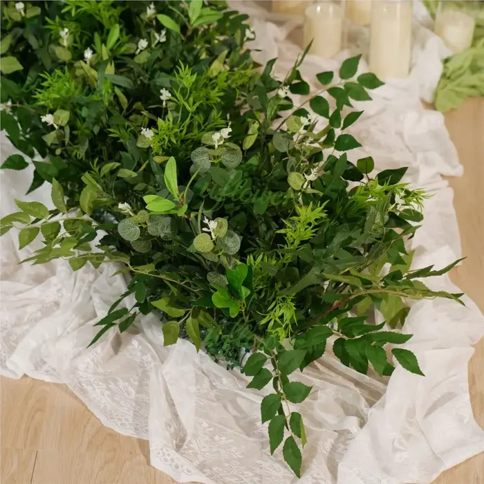 Décoration de fond de scène de mariage