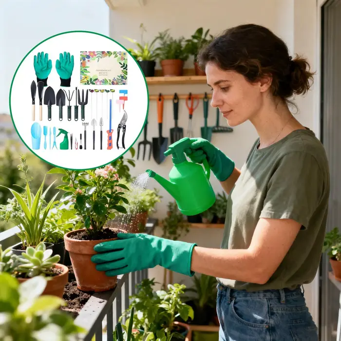 Calendrier de noël, ensemble de jardin de l'avent, pelles, outils de transplantation de plantes, cal