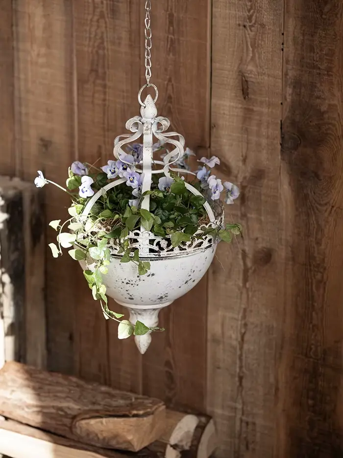 ConfronBasket-Pot de Fleur en Métal pour Plantes Suspendues