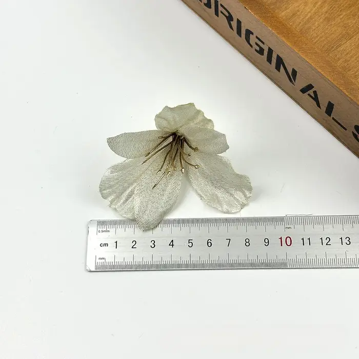 10 têtes de fleurs d'amarille artificielles rétro de 8 cm, fleurs en soie, accessoires pour arrangements de vases et guirlandes, décoration de mariage et de maison.