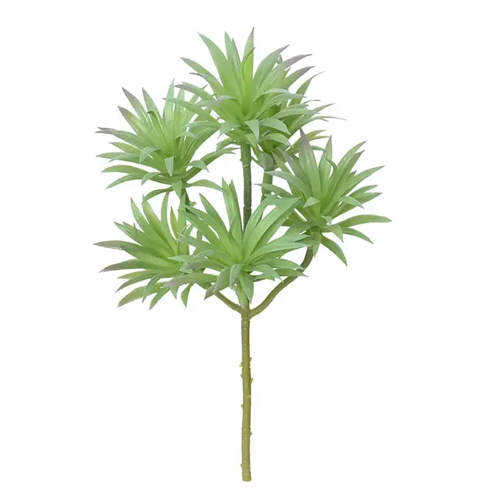 Plantes vertes artificielles en plastique